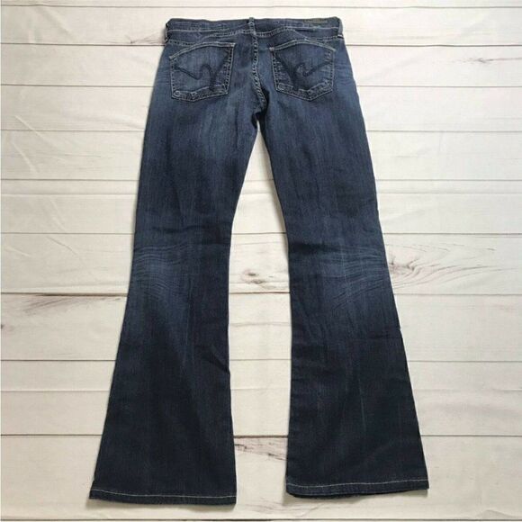 Citizens Of Humanity Womens Blue Mid Rise Pockets Bootcut Leg Denim Jeans Sz 27 - Picture 3 of 11